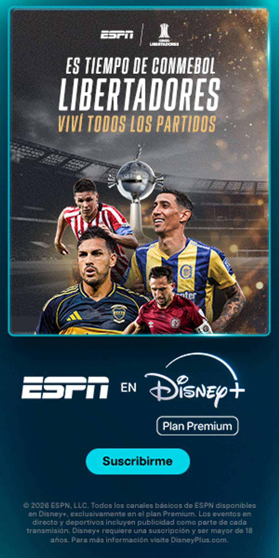 Suscríbete a Disney+