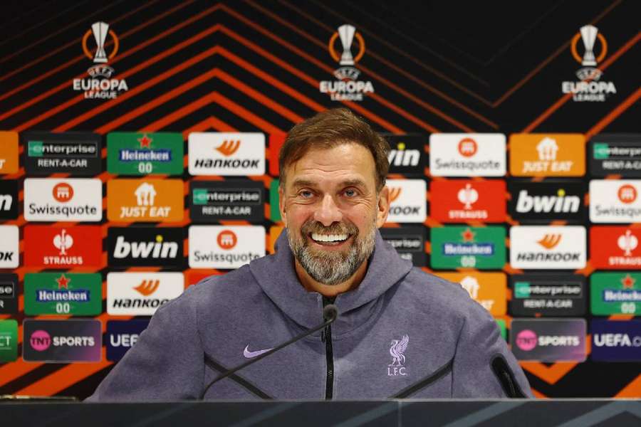 Klopp during the press conference