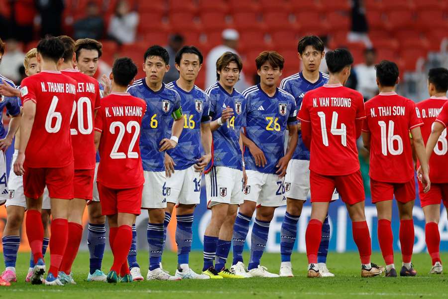 Japan had to lift their levels in the second half to see off Vietnam