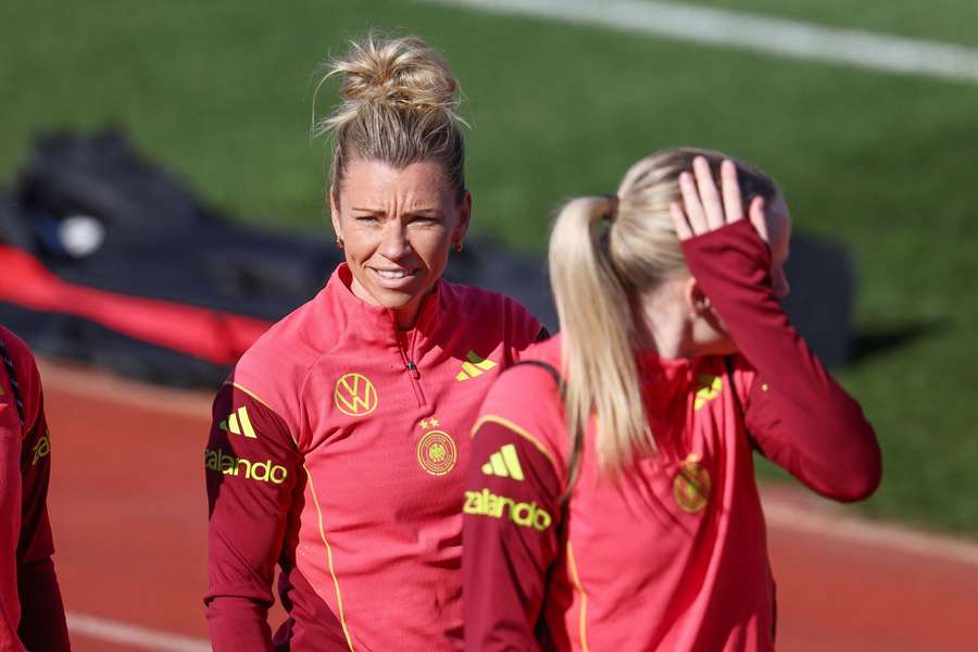 Dallmann während einer Trainingseinheit