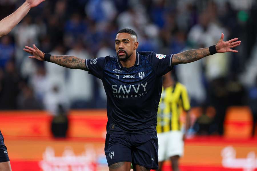 Al-Hilal, do brasileiro Malcom (foto), ainda persegue o título da Liga Saudita
