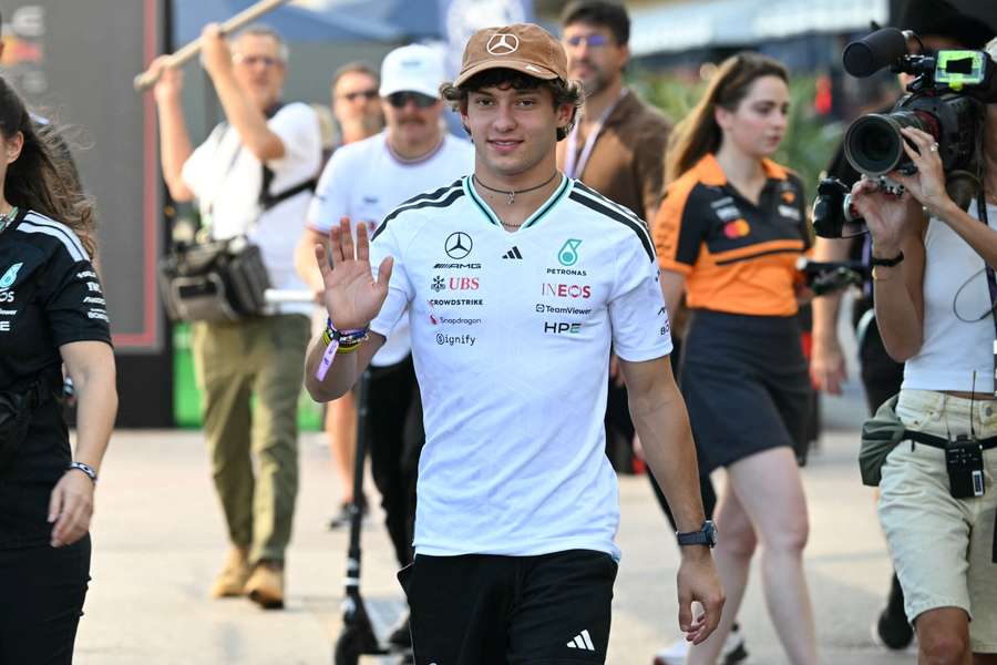 Kimi Antonelli has his sights on becoming the youngest champion in history Kimi Antonelli has his sights on becoming the youngest champion in history