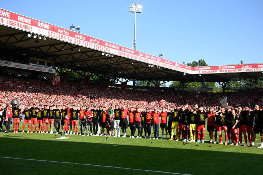Union festeja a sensacional qualificação para a Liga dos Campeões