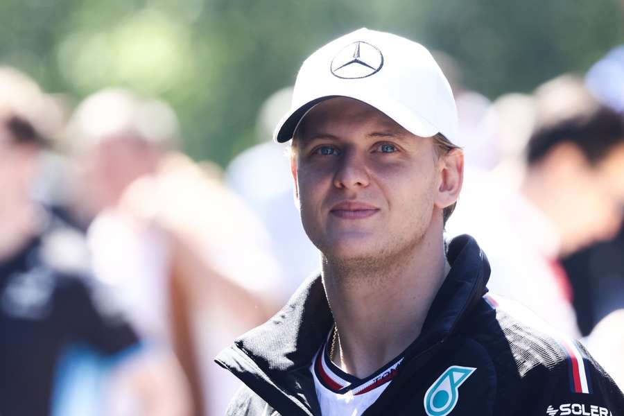 Mick Schumacher beim Grand Prix in Belgien. 