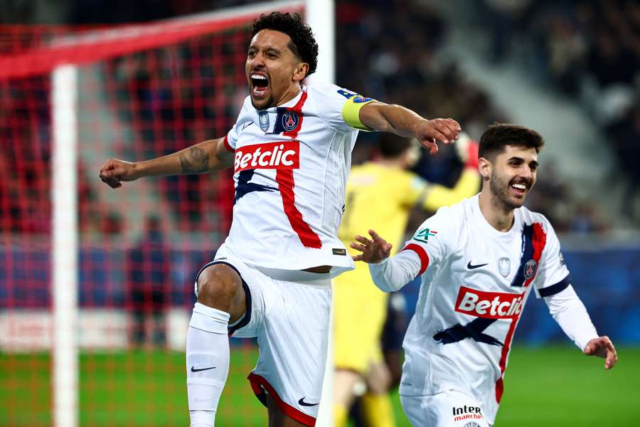 O golo de empate de Marquinhos mudou muita coisa...