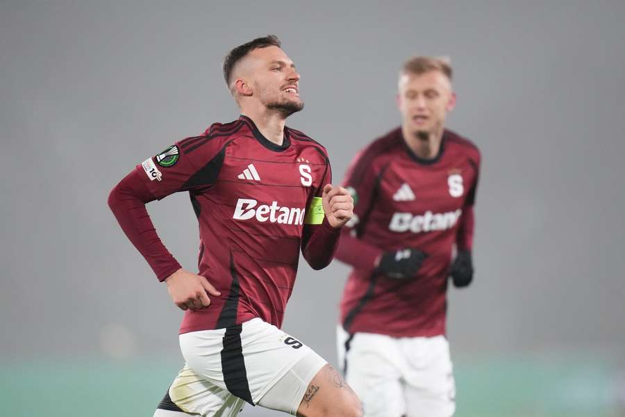 Lukáš Haraslín zvyšoval proti Aberdeenu na 2:0.