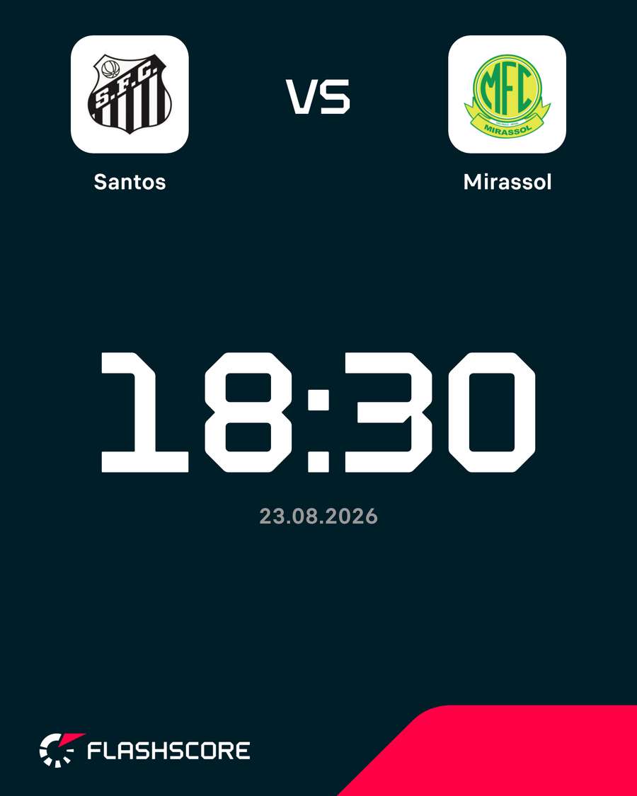 Santos x Mirassol Santos x Mirassol