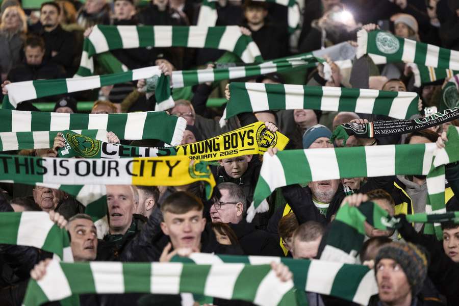 Celtic fans will be allowed to attend the game against Bayern