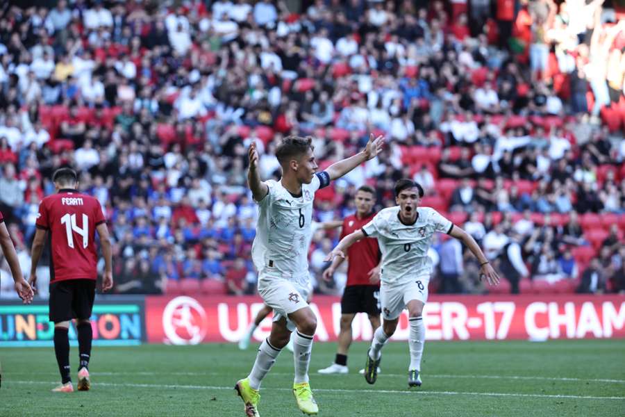 Rafael Quintas festeja por Portugal