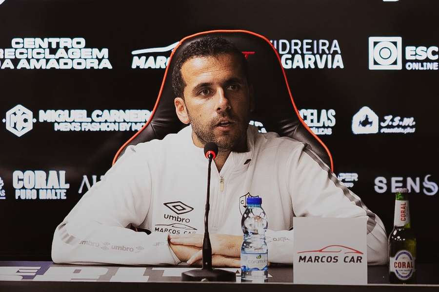 João Nuno falou aos jornalistas