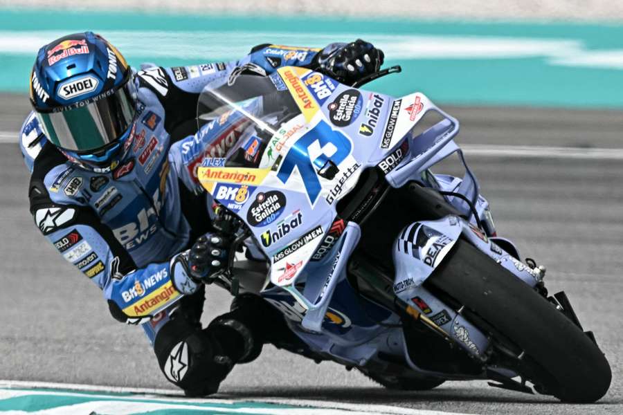 Alex Marquez en Malaisie. Alex Marquez en Malaisie.