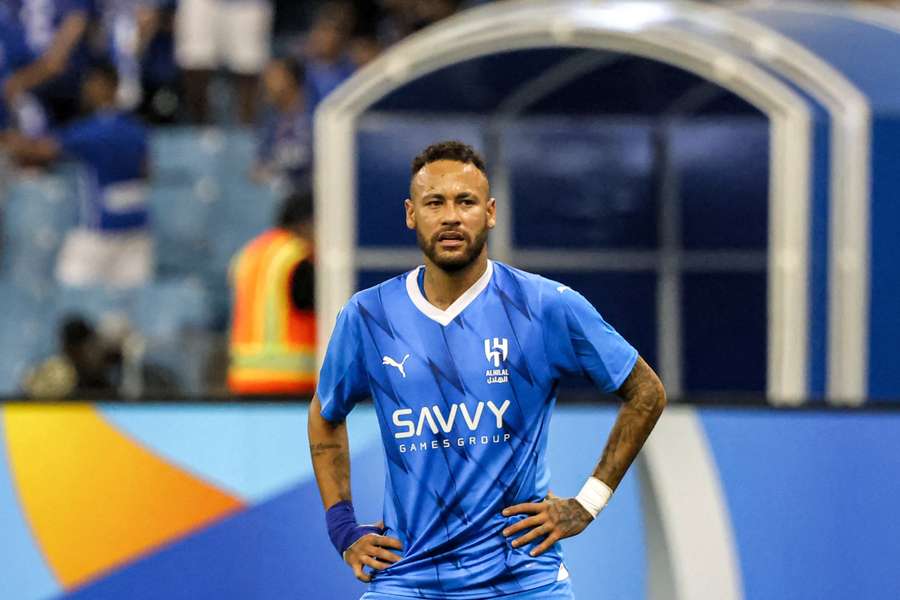 Neymar nu a reușit să înscrie în trei partide pentru Al Hilal