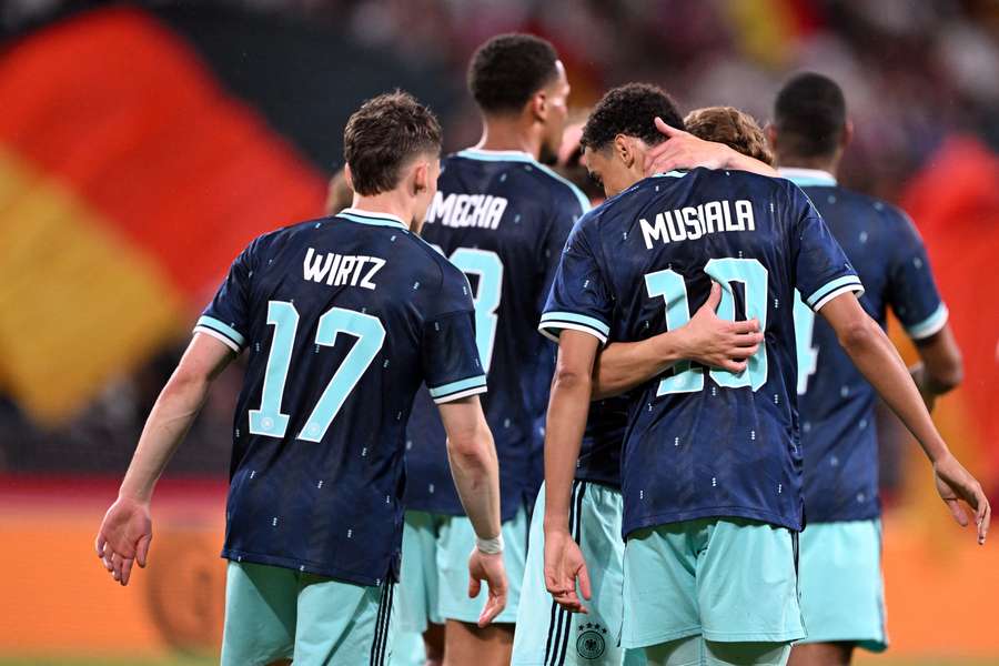 Musiala fechou a contagem na segunda parte Musiala fechou a contagem na segunda parte