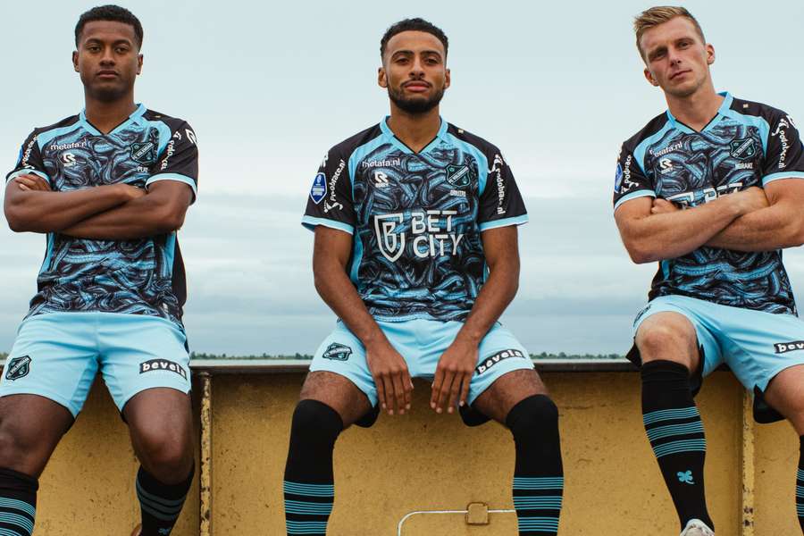 Etwas Spezielles: Das neue Auswärts-Kit des FC Volendam im Aal-Style.