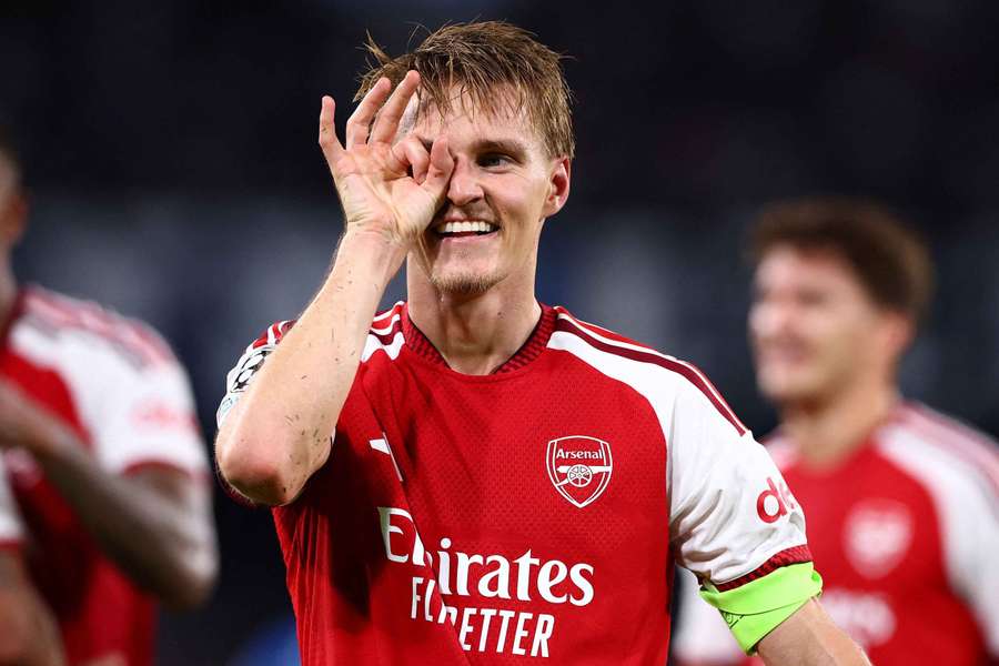 Martin Odegaard salvou o Arsenal de um tropeço na Champions Martin Odegaard salvou o Arsenal de um tropeço na Champions