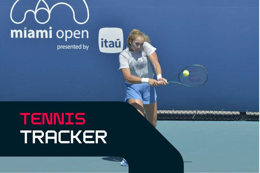 Mirra Andreeva in action in Miami