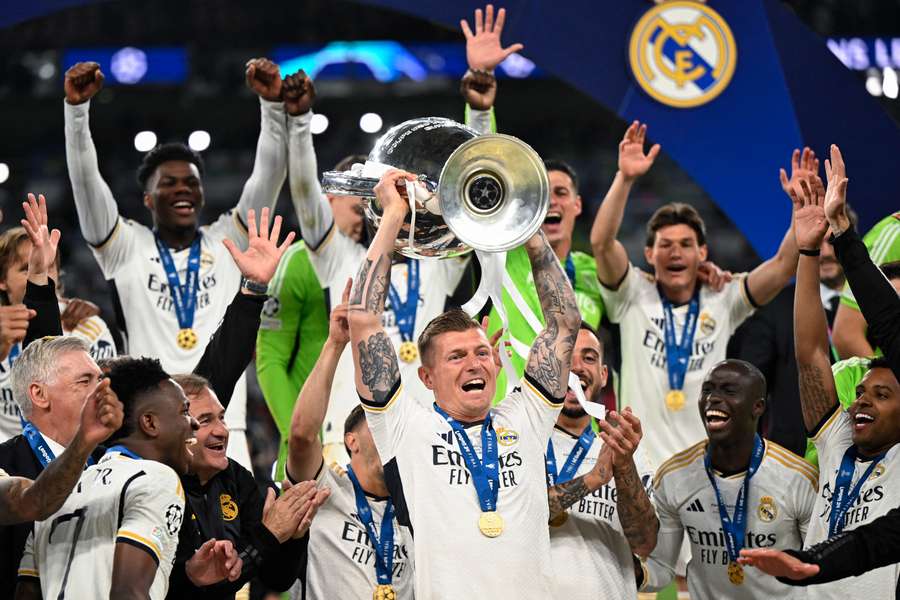 Real Madrid sa v roku 2024 tešil z 15. trofeje v Lige majstrov.