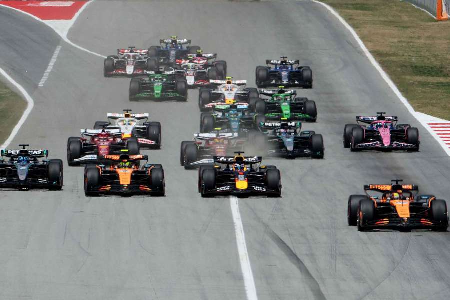Barcelona's F1 race start in 2025