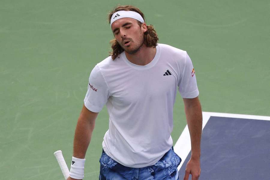 Tsitsipas ainda não está no melhor da sua forma física