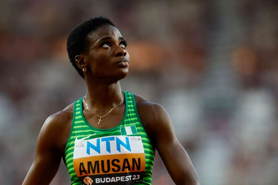 Athletics-Amusan advances to world 100m hurdles semi-finals amid controversy