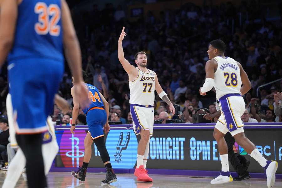 Doncic, contra los Knicks Doncic, contra los Knicks