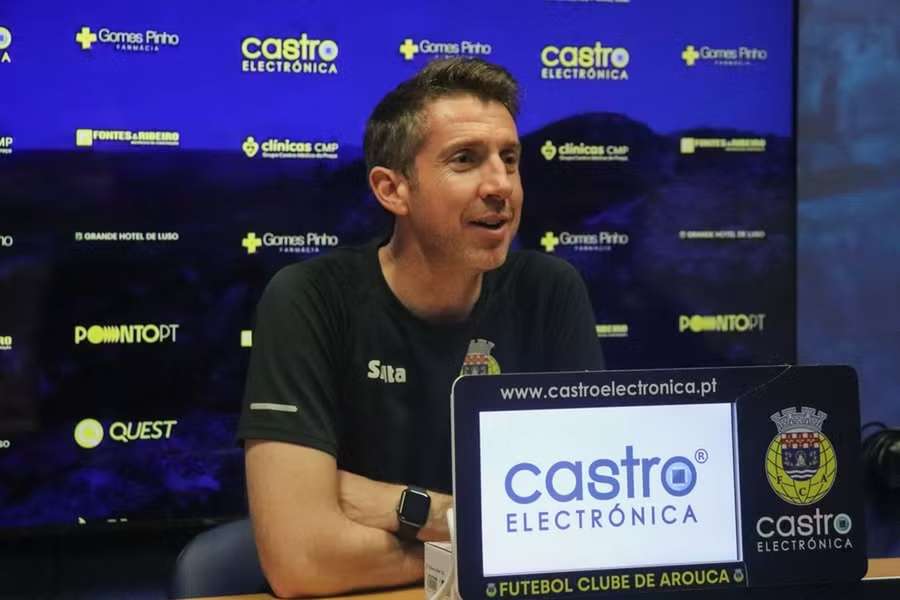 Vasco Seabra, treinador do Arouca
