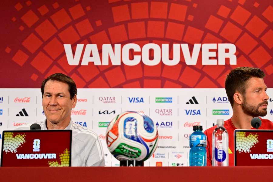 Bislang noch nicht in WM-Form: Belgien um Trainer Rudi Garcia