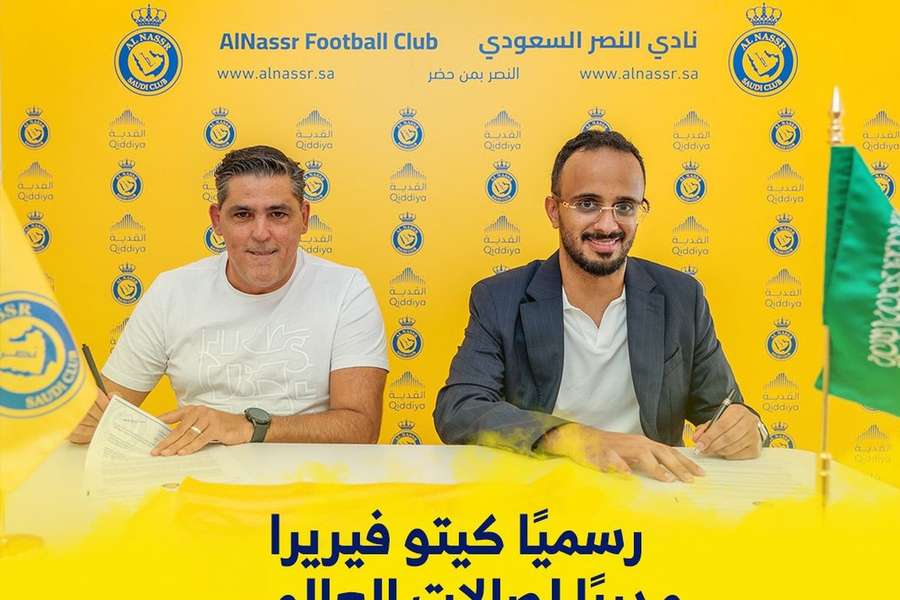 Kitó Ferreira apresentado no Al Nassr