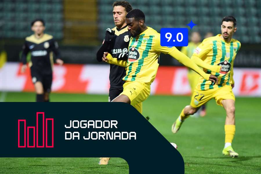 Medina em destaque na equipa do Tondela Medina em destaque na equipa do Tondela