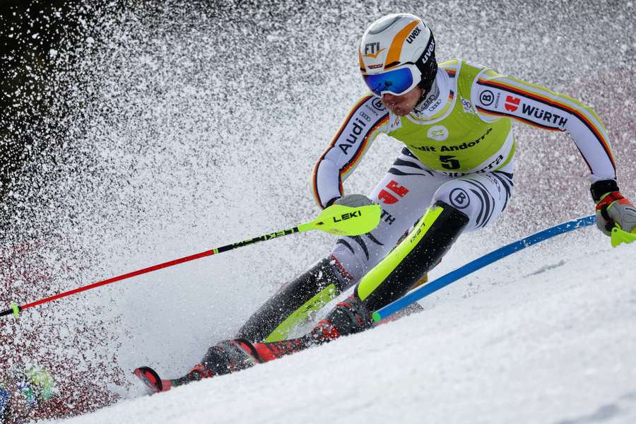 Linus Straßer enttäuschte beim Slalom-Abschluss in Andorra.