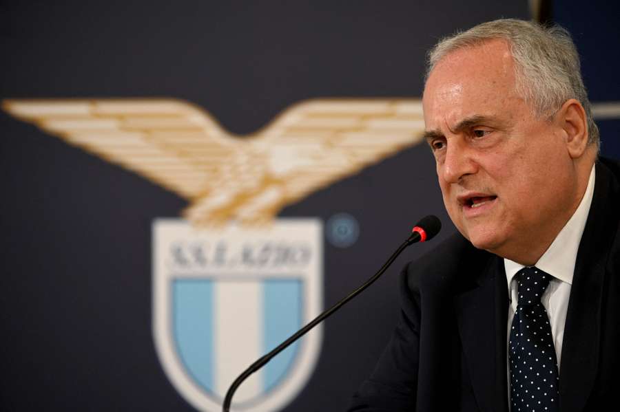 Claudio Lotito é o líder da Lazio