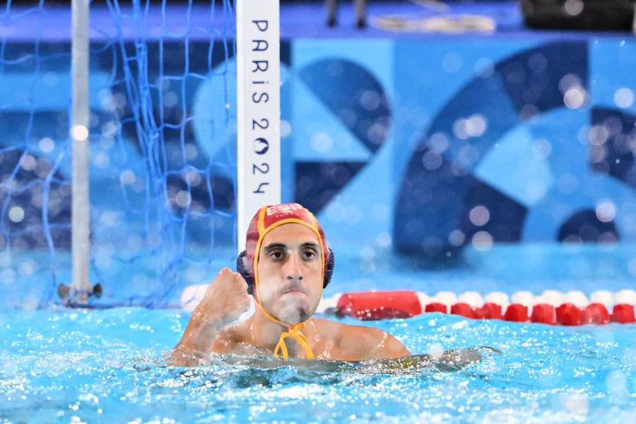 Unai Aguirre, portero de la selección española