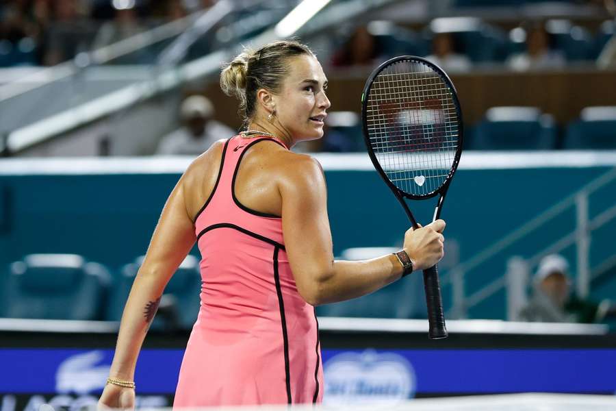 Aryna Sabalenková vyhrála poosmé v řadě.