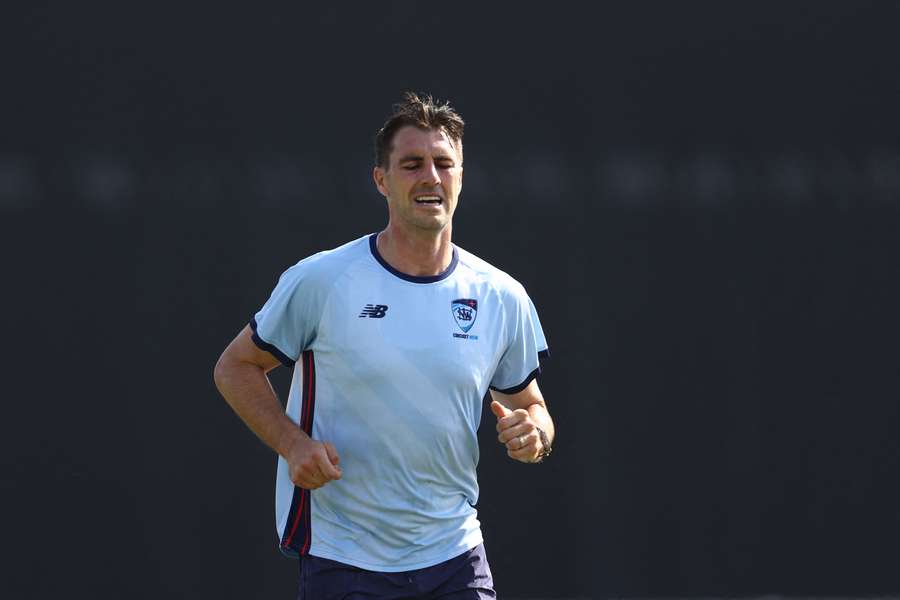 Australia captain Pat Cummins trains in Sydney. Australia captain Pat Cummins trains in Sydney.