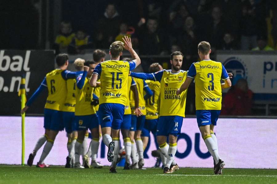 Cambuur kon drie keer juichen