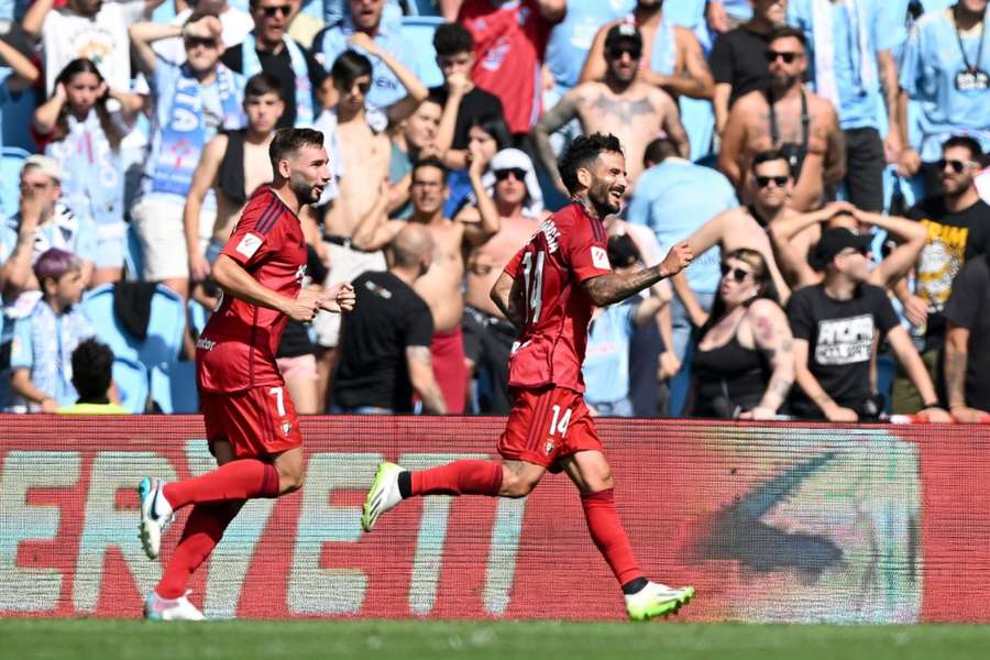 První a zároveň vítězný gól Osasuny na hřišti Celty Vigo dal Ruben Garcia.