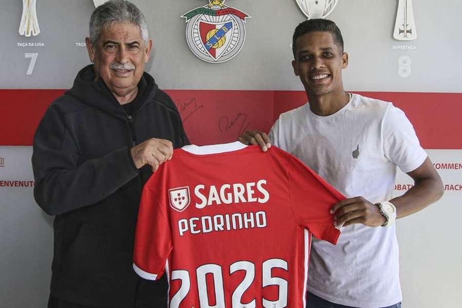 Pedrinho não teve sucesso no Benfica