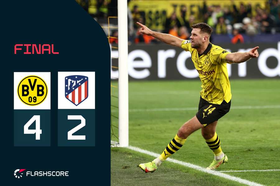 Borussia Dortmund-Atlético de Madrid, en directo