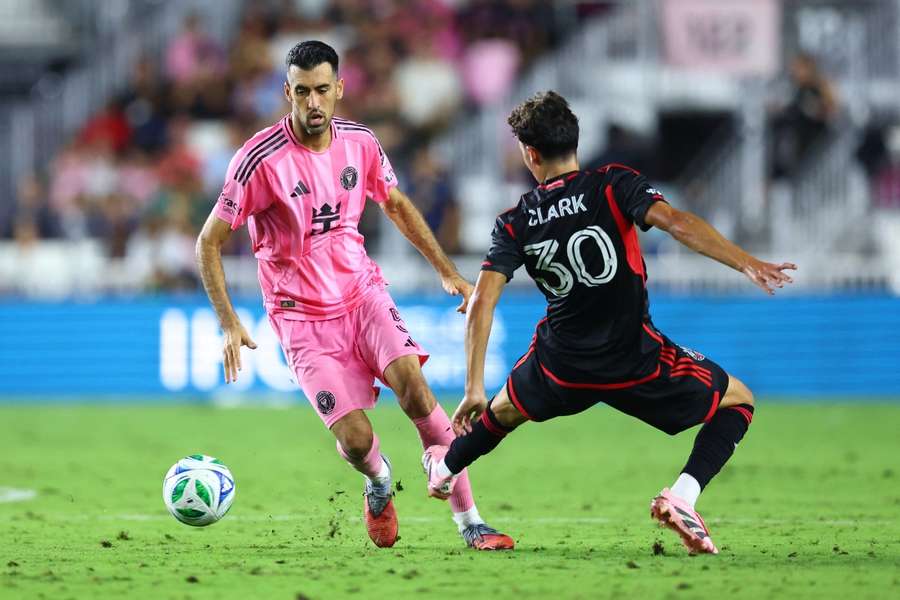 Sergio Busquets, con el Inter Miami