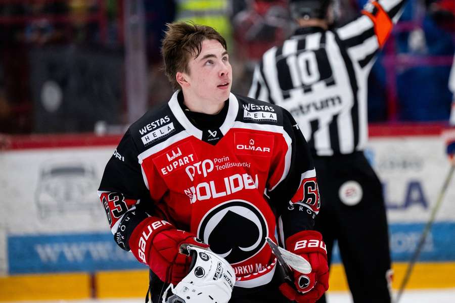 Sakari Kostilainen scored the 125th-minute winner for Assat Sakari Kostilainen scored the 125th-minute winner for Assat