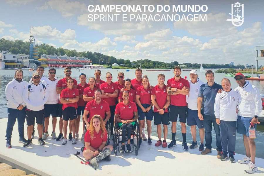 A comitiva portuguesa para o Campeonato do Mundo A comitiva portuguesa para o Campeonato do Mundo