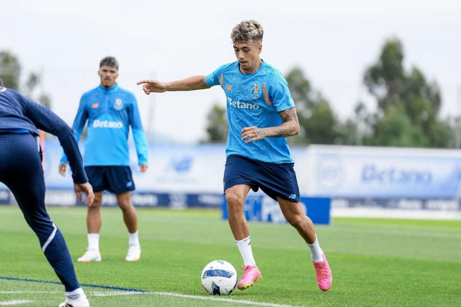 Iván Jaime se ha entrenado a las órdenes de Francesco Farioli