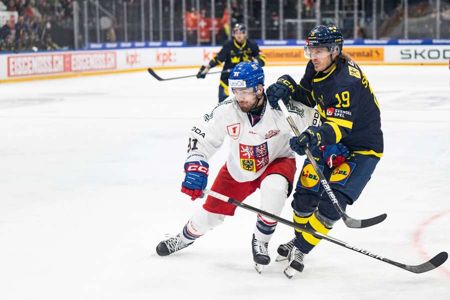 Filip Zadina proti Švédsku zaznamenal bilanci 1+1.