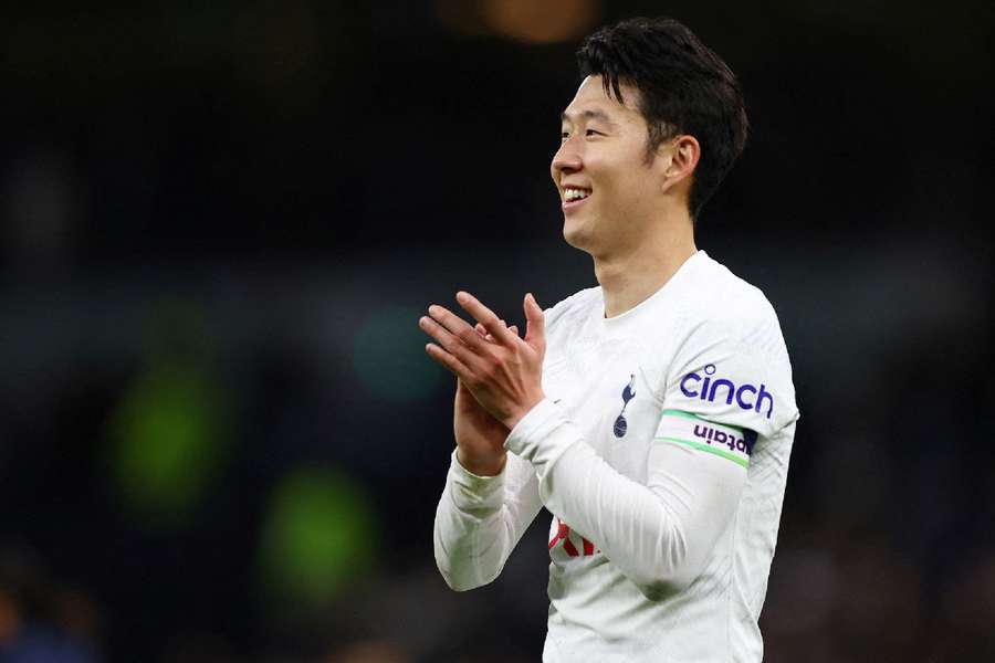 Les Spurs de Son Heung-min face à Arsenal ce week-end