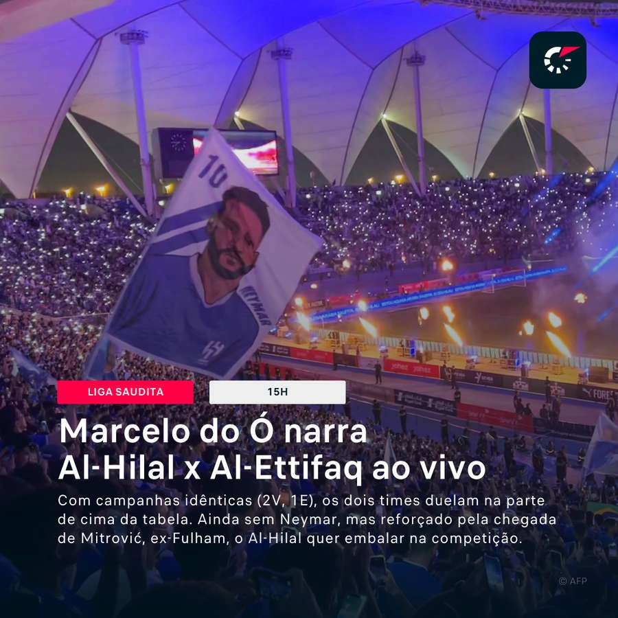 Flashscore também transmite o Campeonato Saudita