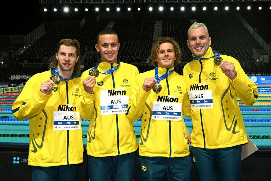 Australian relay team members