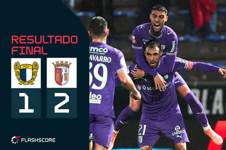 Gabri Martínez e Ricardo Horta nos festejos do SC Braga Gabri Martínez e Ricardo Horta nos festejos do SC Braga