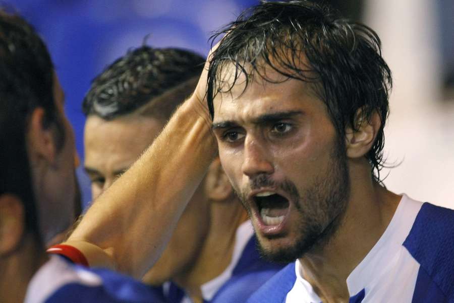 Alejandro Arribas, durante su etapa como futbolista Alejandro Arribas, durante su etapa como futbolista