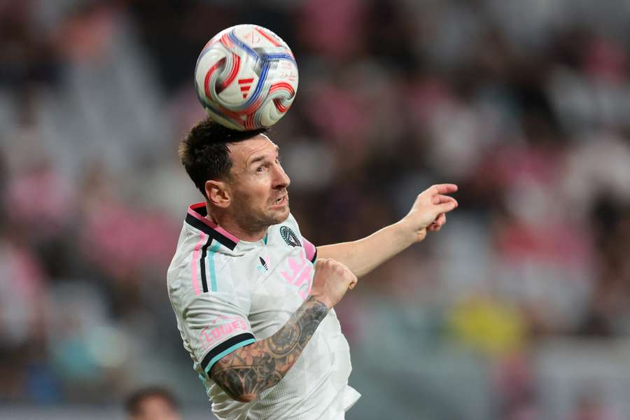 Messi konnte das Unentschieden gegen Columbus nicht verhindern.
