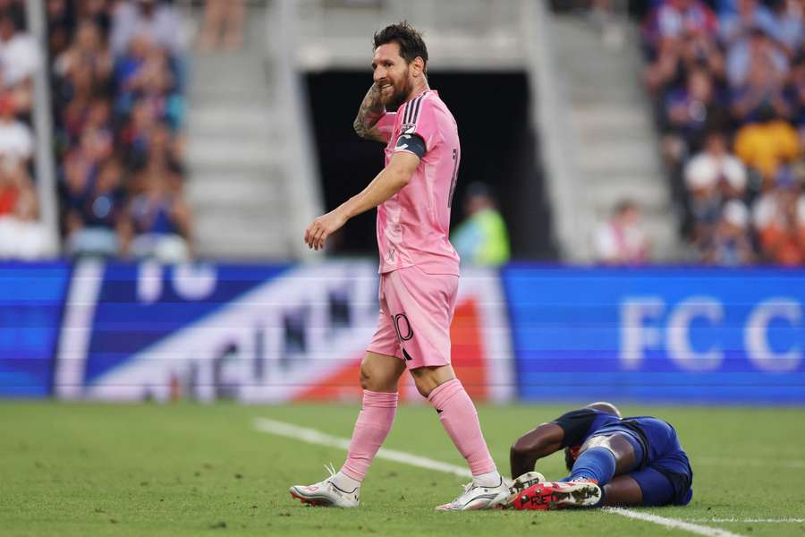 Lionel Messi blieb nach fünf Doppelpacks torlos.